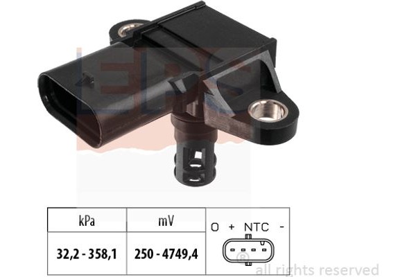 Eps Aισθητήρας, Πίεση Υπερπλήρωσης - 1.993.400