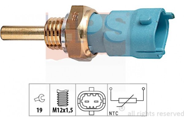 Eps Αισθητήρας, θερμοκρ. Καυσίμου - 1.830.239
