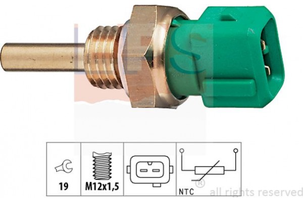 Eps Αισθητήρας, θερμοκρ. Ψυκτικού Υγρού - 1.830.211