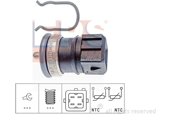 Eps Αισθητήρας, θερμοκρ. Ψυκτικού Υγρού - 1.830.251