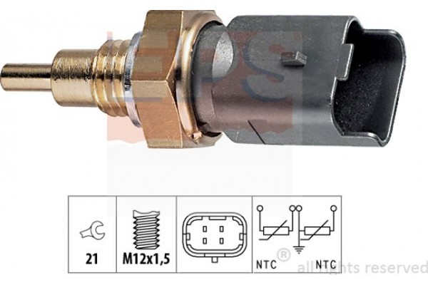 Eps Αισθητήρας, θερμοκρ. Ψυκτικού Υγρού - 1.830.286