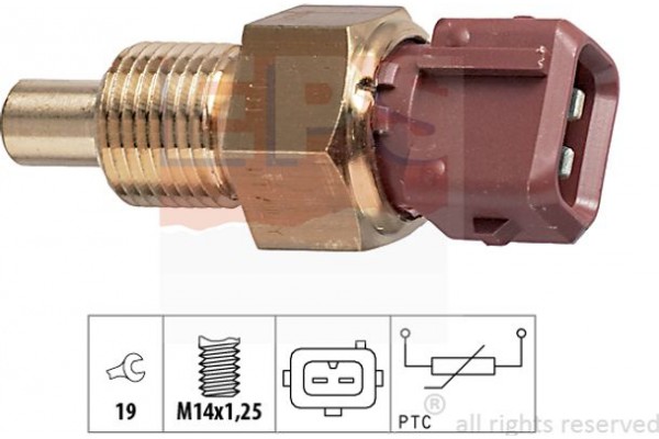 Eps Αισθητήρας, θερμοκρ. Ψυκτικού Υγρού - 1.830.308