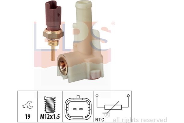 Eps Αισθητήρας, θερμοκρ. Ψυκτικού Υγρού - 1.830.326K