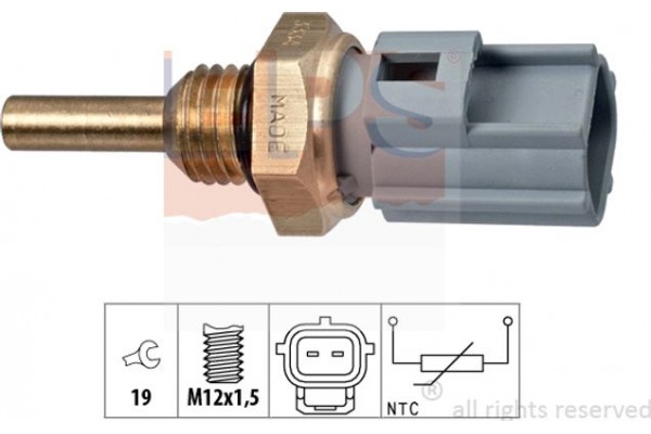 Eps Αισθητήρας, θερμοκρ. Ψυκτικού Υγρού - 1.830.334