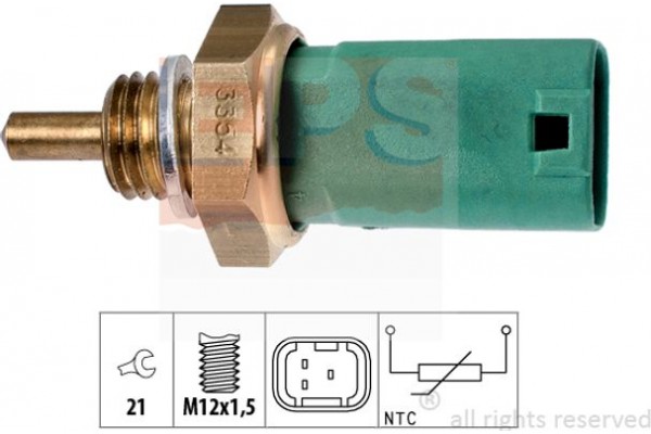 Eps Αισθητήρας, θερμοκρ. Ψυκτικού Υγρού - 1.830.354