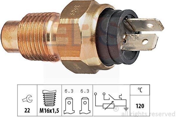 Eps Αισθητήρας, θερμοκρ. Ψυκτικού Υγρού - 1.830.509