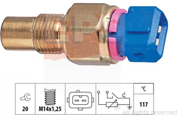 Eps Αισθητήρας, θερμοκρ. Ψυκτικού Υγρού - 1.830.553