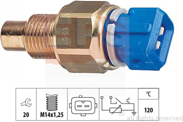 Eps Αισθητήρας, θερμοκρ. Ψυκτικού Υγρού - 1.830.558