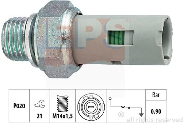 Eps Διακόπτης Πίεσης Λαδιού - 1.800.153