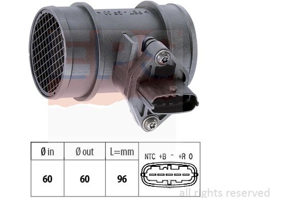 Eps Μετρητής Μάζας Αέρα - 1.991.038