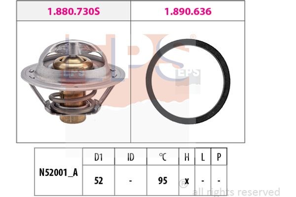 Eps Θερμοστάτης, Ψυκτικό Υγρό - 1.880.730