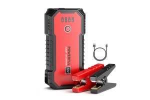 Φορητος Εκκινητης Μπαταριας Αυτοκινητου 12V Με Power Bank / Φακο / Usb 20000mAh