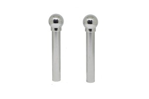 Carman Ασφάλειες Πόρτας Στρογγυλές Μικρές Ασημί