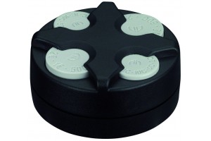 Richter Κερματοθήκη 4 Θέσεων Euro Στρογγυλή