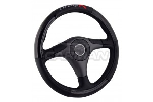 Καλυμμα Τιμονιου Μαυρο Racing