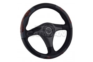 Καλυμμα Τιμονιου ΜΑΥΡΟ-ΓΚΡΙ Briar