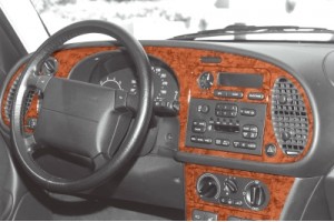 Επενδυση Saab 900 Cabrio 3/94-2/98 13T με Εμφάνιση Αλουμινίου