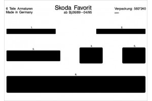 Επενδυση SK. Favorit 6/89-4/95 6T με Εμφάνιση Ξύλου