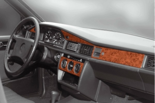 Επενδυση Mercedes 201 1983-1993 10T με Εμφάνιση Ξύλου