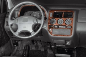 Επενδυση Honda Logo 1999-> 5T 3πορτο με Εμφάνιση Αλουμινίου