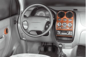 Επενδυση Daewoo Matiz 2000-> 13T με Εμφάνιση Αλουμινίου