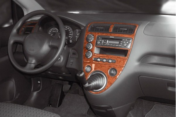 Επενδυση Honda Civic 1.6L 2001-> 6T με Εμφάνιση Αλουμινίου