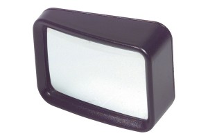 Richter Καθρέπτης Αυτοκόλλητος Παραλληλόγραμος Μικρός με Γείσο