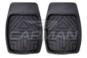 Carman Πατάκια Μπροστινά Universal 2τμχ από Λάστιχο