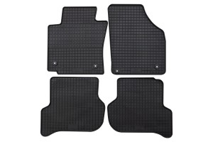 Ειδικα Πατακια Λαστιχο Seat Leon (1P1) 4ΤΕΜ Μαυρα