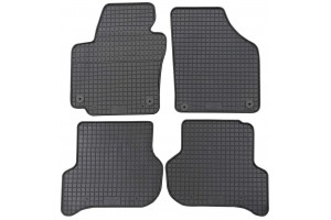 Petex Σετ Πατάκια 4τμχ από Λάστιχο για Skoda Yeti 2009-2017