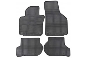 Petex Σετ Πατάκια 4τμχ από Λάστιχο για Skoda Octavia 2004-2013