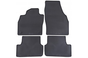 Petex Σετ Πατάκια 4τμχ από Λάστιχο για Seat Ibiza