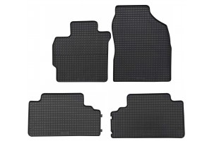Petex Σετ Πατάκια 4τμχ από Λάστιχο για Toyota Auris 2007-2012