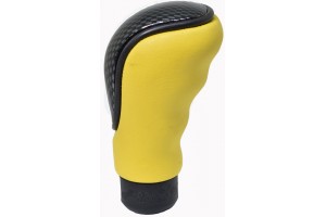 Πομολο Brio Carbon Δερμα Κιτρινο