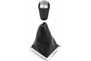 Carman Πόμολο Ταχυτήτων με Φούσκα Ford Focus 5 Ταχύτητες Μαύρο