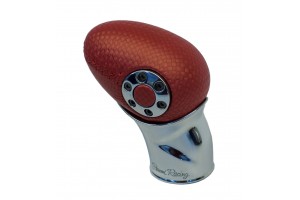 Πομολο Srecial Ellipse Δερμα Κοκκινο