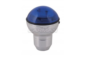 Πομολο Φωτιζομενο Νικελ Μπλε