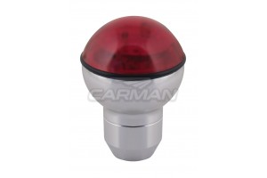 Carman Πόμολο Ταχυτήτων Φωτιζόμενο Νίκελ Κόκκινο