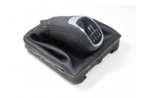 Carman Πόμολο Ταχυτήτων με Φούσκα Skoda Superb 5 Ταχύτητες Μαύρο