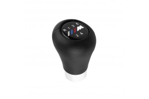 Carman Πόμολο Ταχυτήτων Bmw M3 με Δέρμα Μαύρο