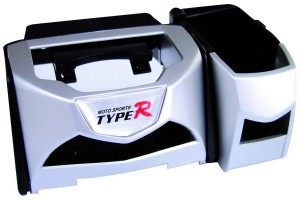 Auto Gs Ποτηροθήκη Αυτοκινήτου TR-2534 με Θήκη Κινητού 1 Θέσης για Αεραγωγό