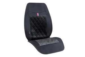 Πλατοκαθισμα Θερμαινομενο Και Μασαζ 1 Τμχ Μαυρο