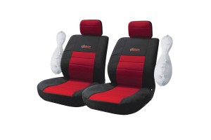 Καλυμματα Μπροστινα WRC ΜΑΥΡΟ/ΚΟΚΚΙΝΟ