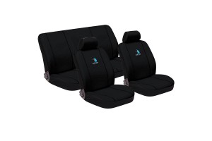 Καλυμματα Σετ Canvas Μαυρο