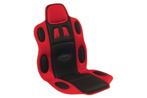 Πλατοκαθισμα Polymesh Racing ΜΑΥΡΟ/ΚΟΚΚΙΝΟ