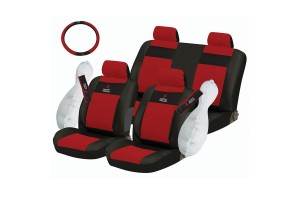 Καλυμματα Σετ 3 Σε 1 Xdc ΜΑΥΡΟ/ΚΟΚΚΙΝΟ