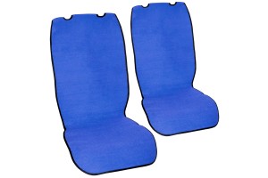 Πλατοκαθισματα Πετσετε 2 Τεμαχιων Μπλε