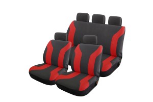 Καλυμματα Σετ Champion ΜΑΥΡΟ/ΚΟΚΚΙΝΟ