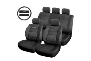 Καλυμματα Σετ Safari PU Μαυρο