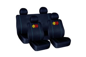 Καλυμματα Σετ Μομο ΜΑΥΡΟ/ΜΠΛΕ